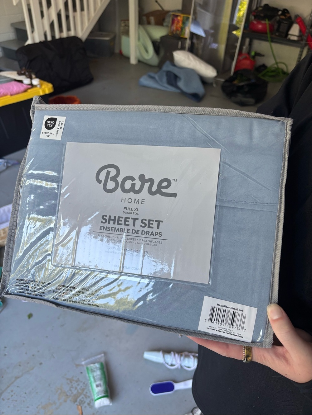 Home Light Blue Sheet Set - Full XL